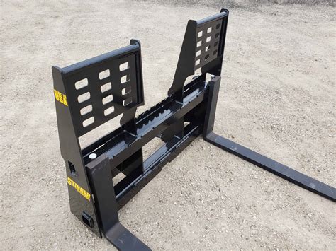 can skid steer attachments be used on a tractor|everything attachments pallet forks.